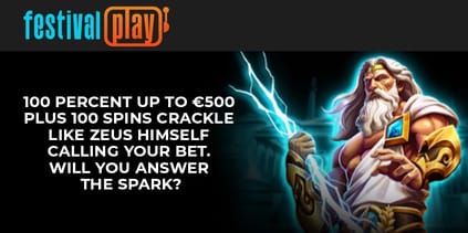 welcome bonus festivalplay casino